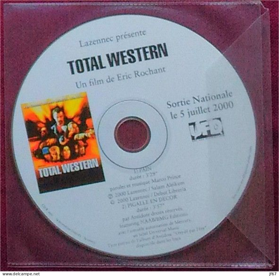 Marco Prince, Antidote – Total Western (CD Single) - Soundtracks, Film Music