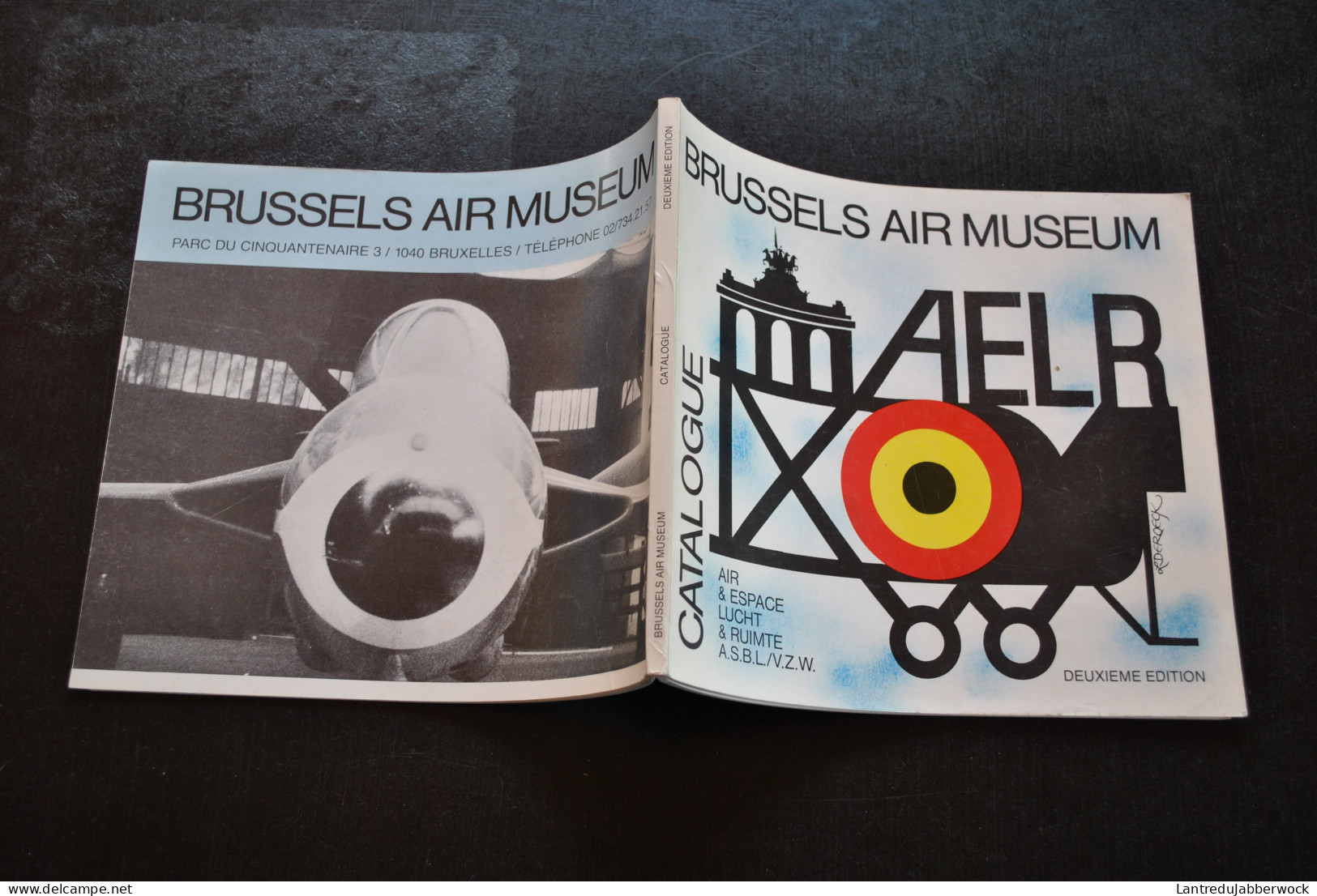 Brussels Air Museum Catalogue Musée Royal De L'Armée Section Air & Espace Lucht & Ruimte Avion Aviation Guerre Chasseur  - Aerei