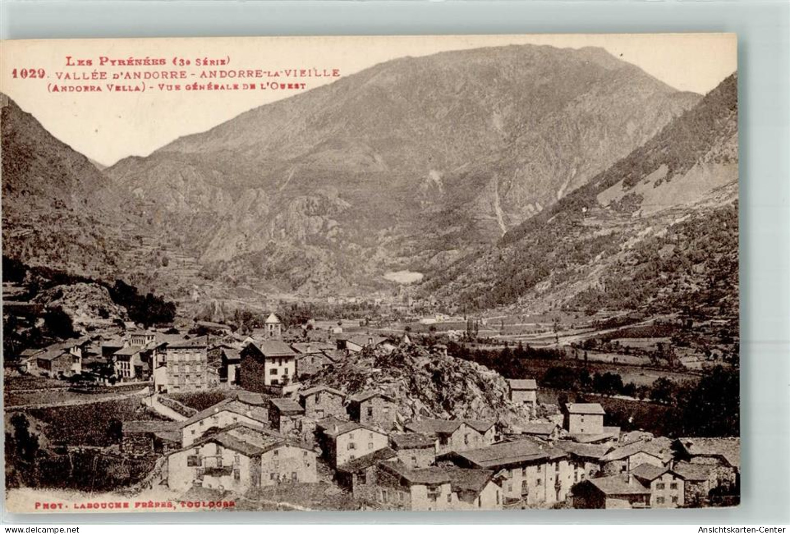 13946602 - Ls Pyrenees Valee D Andorre Vue Generale Andorre La Vieile - Andorra