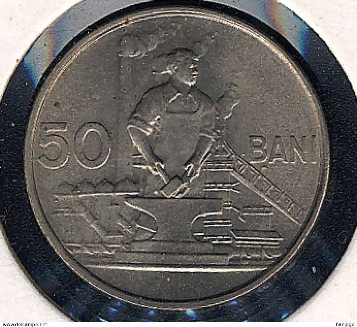Rumänien, 50 Bani 1956, XF - Roemenië