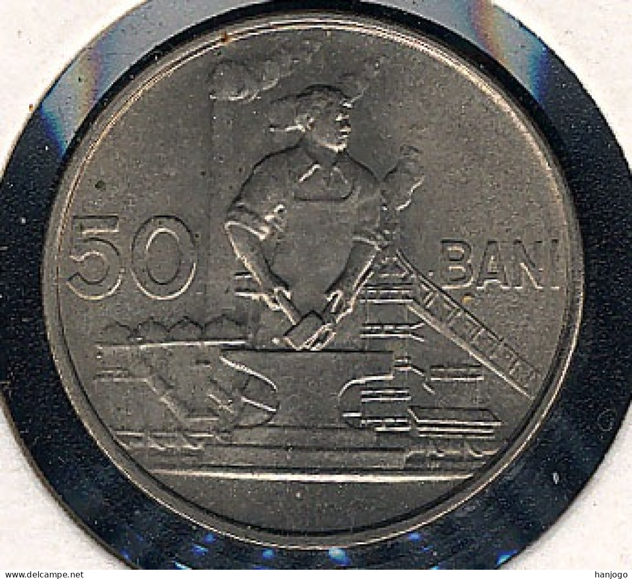 Rumänien, 50 Bani 1956, XF - Rumania