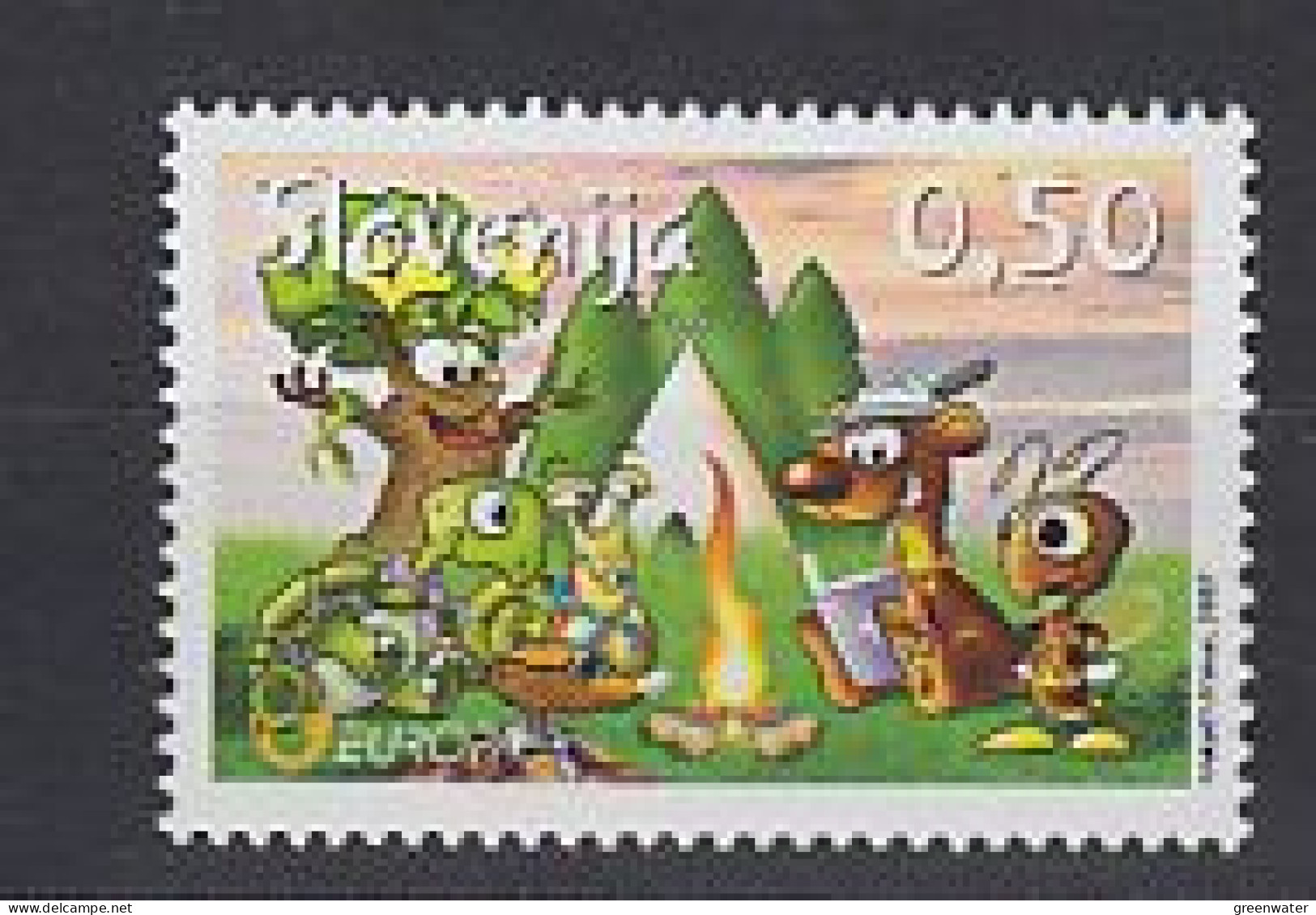 Europa Cept 2007 Slovenia 1v Scouting ** Mnh (59472) - 2007