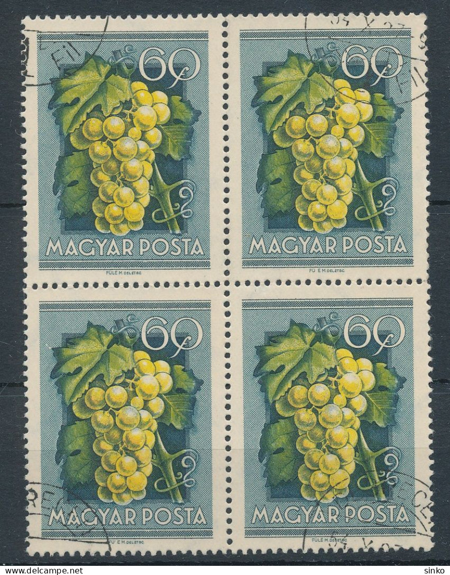 1954. Fruits (I.) - Misprint - Plaatfouten En Curiosa
