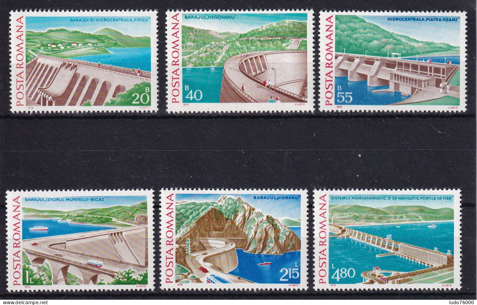 D 784 / ROUMANIE / LOT N° 3088/3093 NEUF** COTE 3€ - Sammlungen