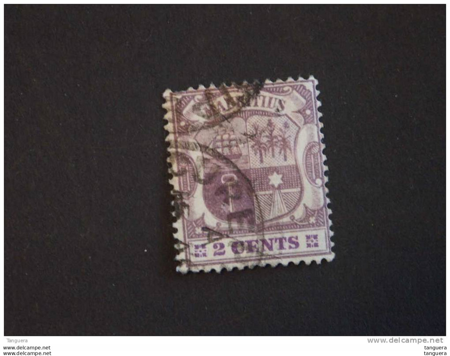 Mauritius Maurice 1900-02 Armoiries Wapenschild Bateau Boot Yv 100 O - Mauricio (...-1967)