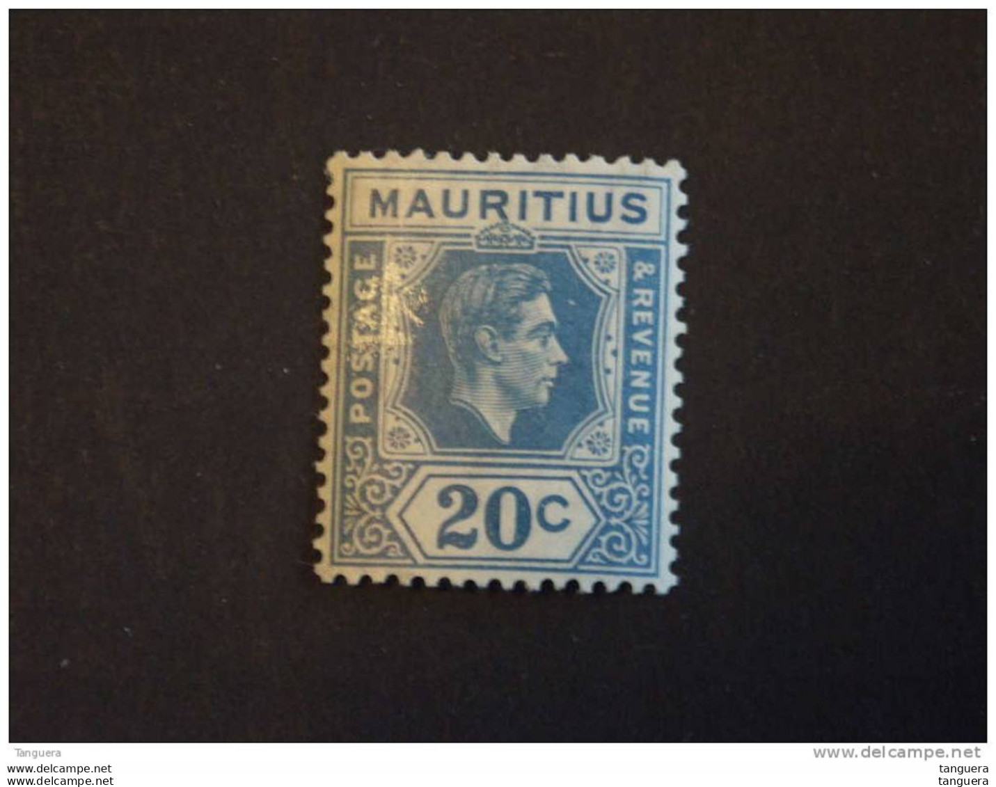 Mauritius Maurice 1938 George VI Yv 207 MH * - Mauricio (...-1967)