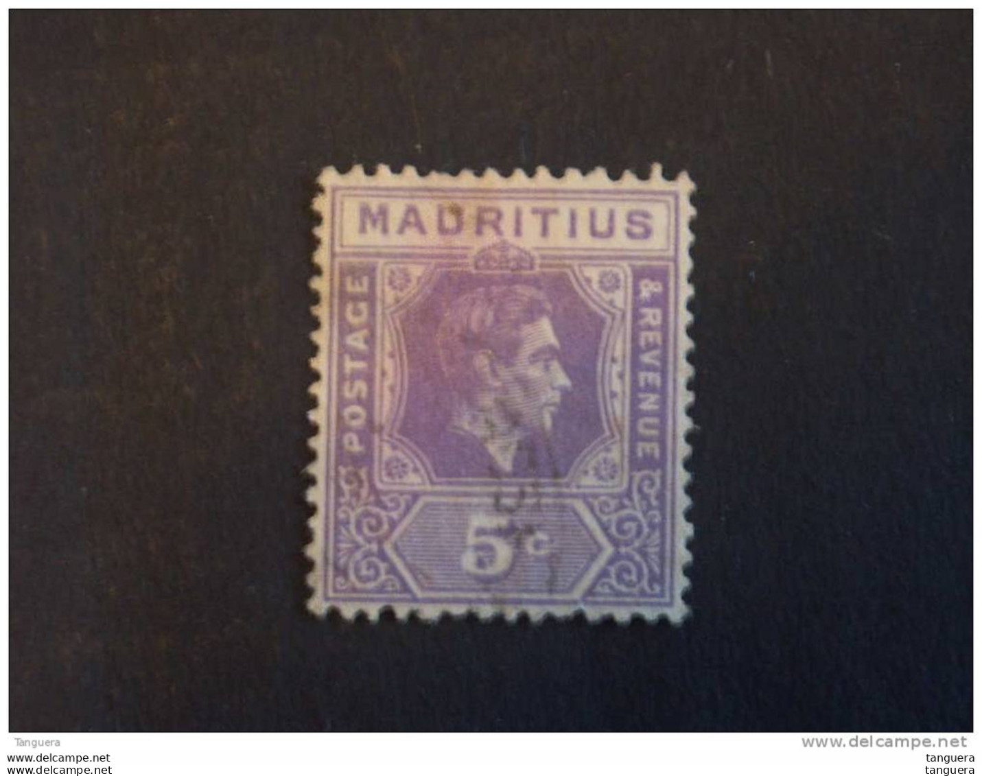 Mauritius Maurice 1938 George VI Yv 204 O - Mauritius (...-1967)