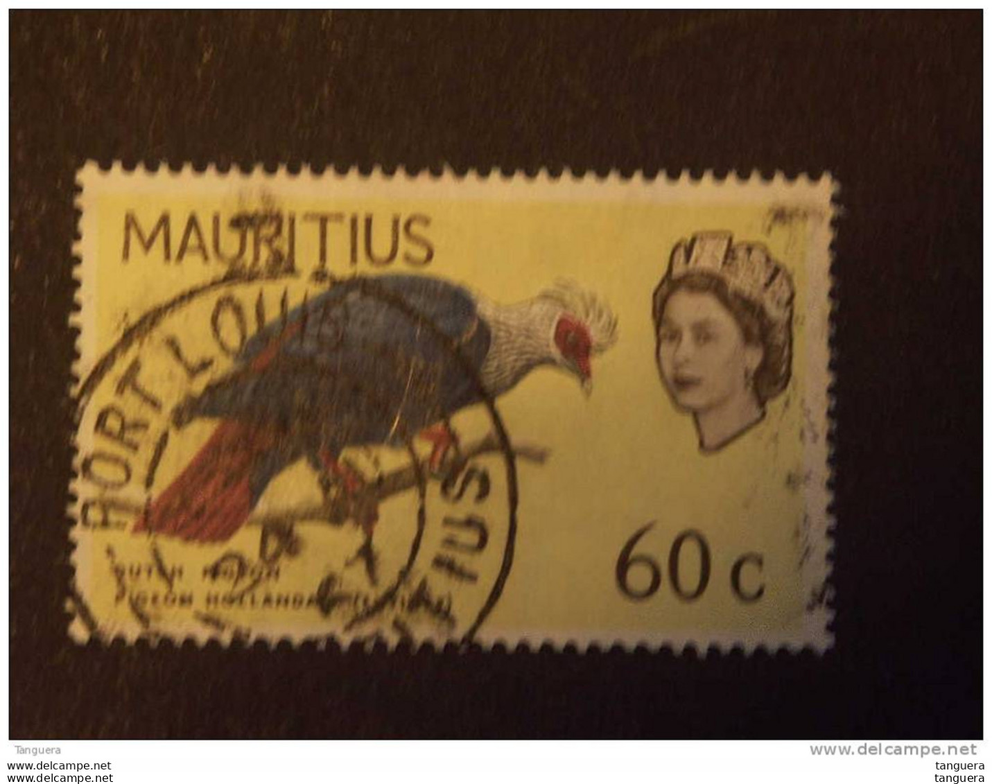 Mauritius Maurice 1965-67 Oiseau  Vogels Pigeon Hollandais Duif  Yv 276 O - Duiven En Duifachtigen