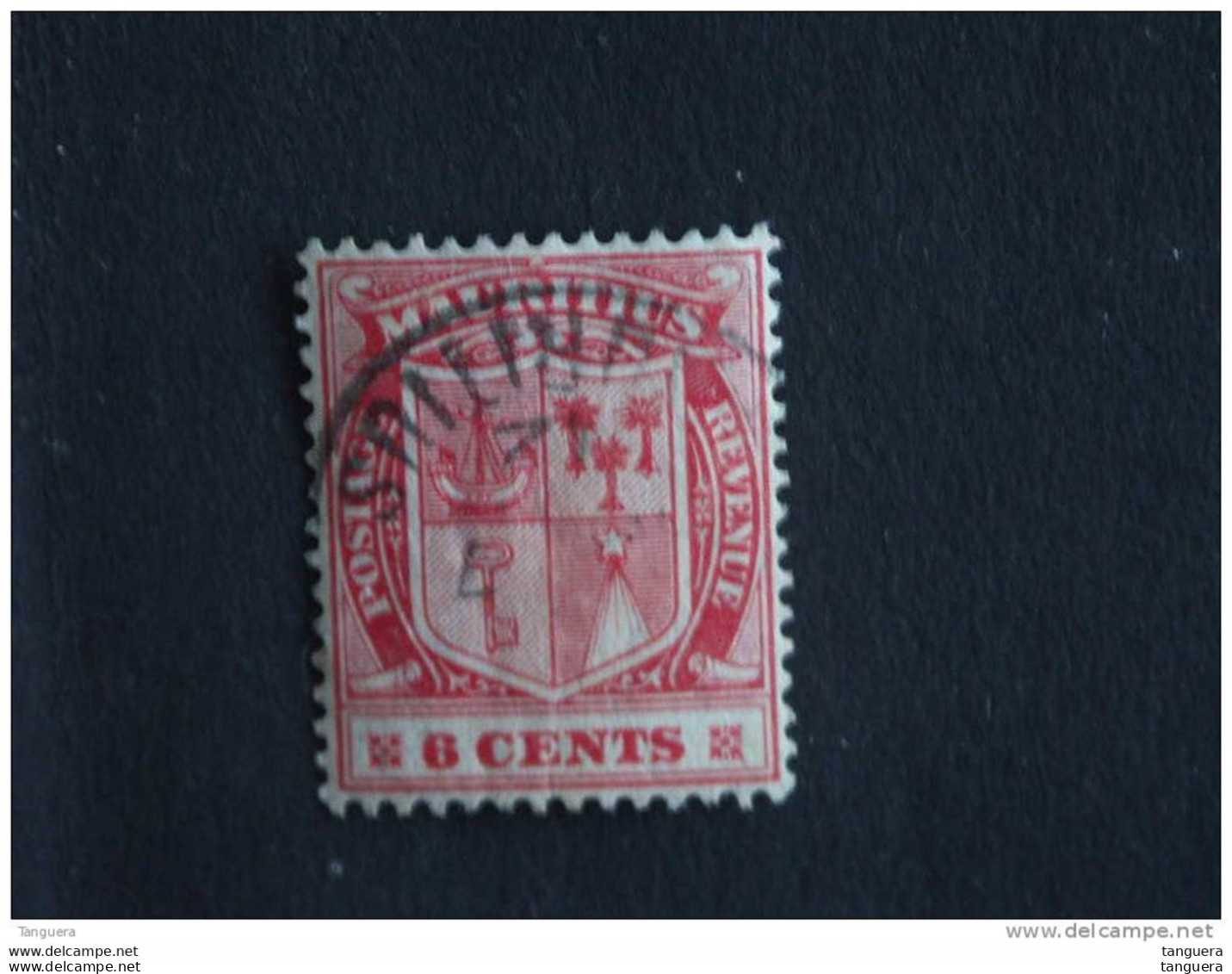 Mauritius Maurice 1909-10 Armoiries Wapenschild Bateau Boot Yv 135 O - Mauritius (...-1967)