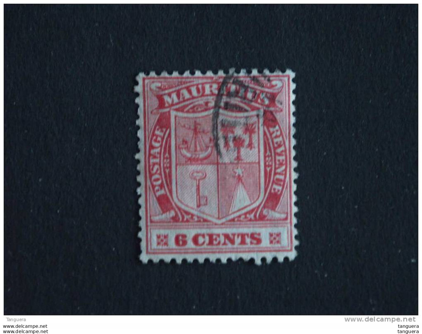 Mauritius Maurice 1909-10 Armoiries Wapenschild Bateau Boot Yv 135 O - Mauricio (...-1967)