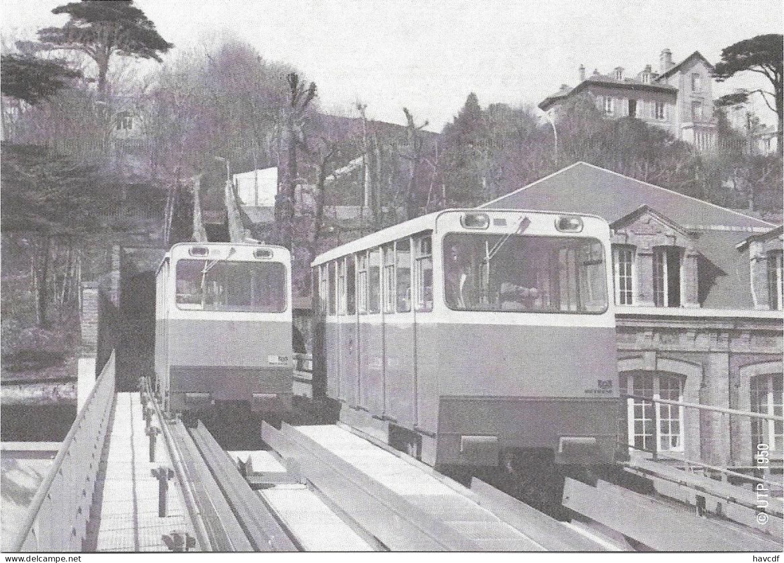 Lot De 4 CPM - Funiculaire Du Havre - 1890 - 1950 - 2018 - 2021 - Funicular Railway