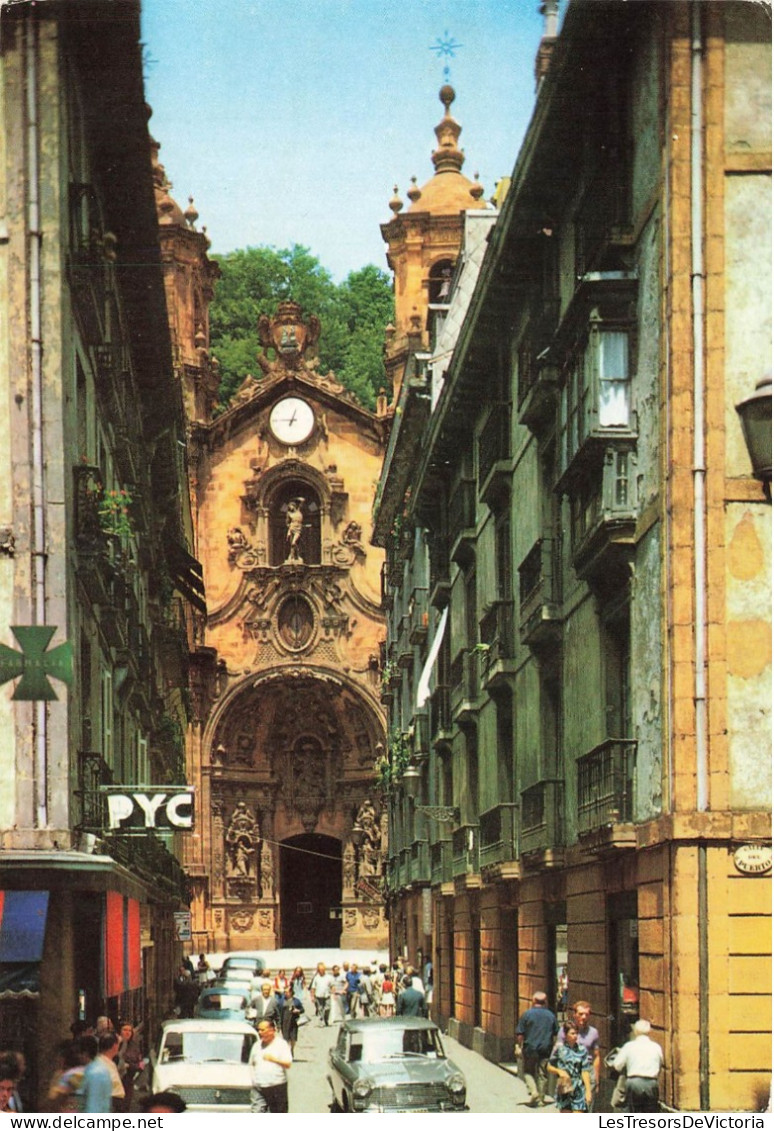 ESPAGNE - San Sebastián - Rue Principale - Animé - Carte Postale - Guipúzcoa (San Sebastián)