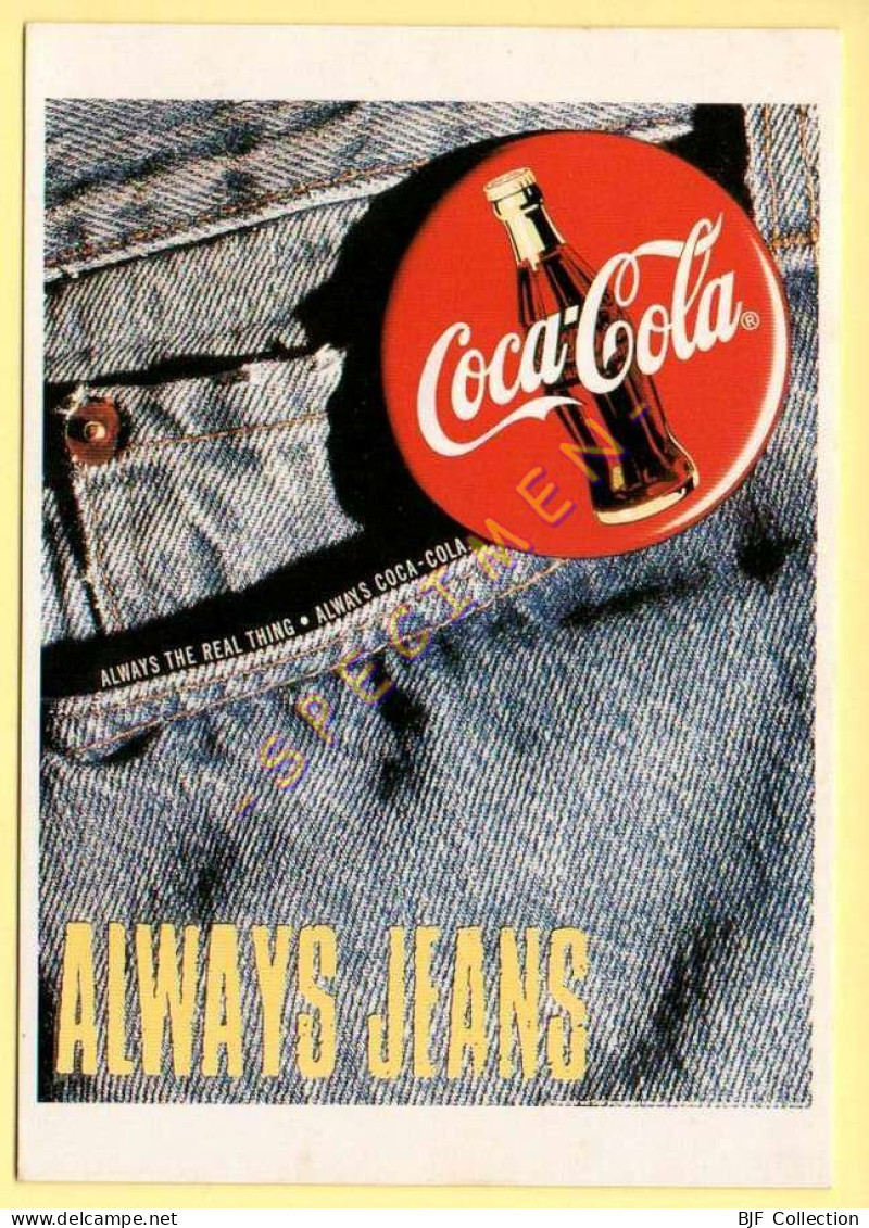 COCA COLA – Always Jeans – Toujours En Jeans (voir Scan Et Description) - Publicidad