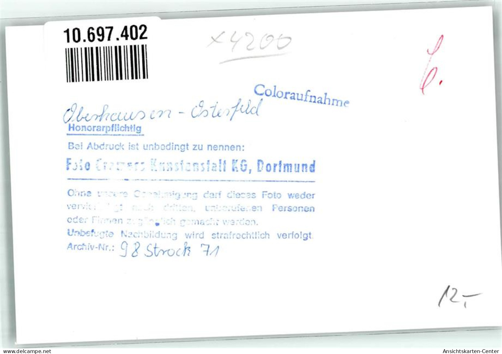 10697402 - Osterfeld - Oberhausen