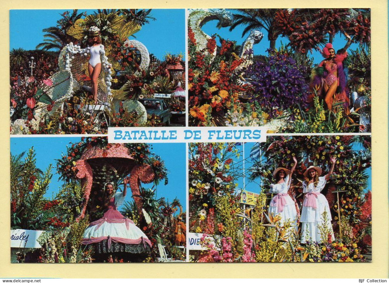 Carnaval : Carnaval De NICE – Bataille De Fleurs / Multivues (animée) (voir Scan Recto/verso) - Carnaval