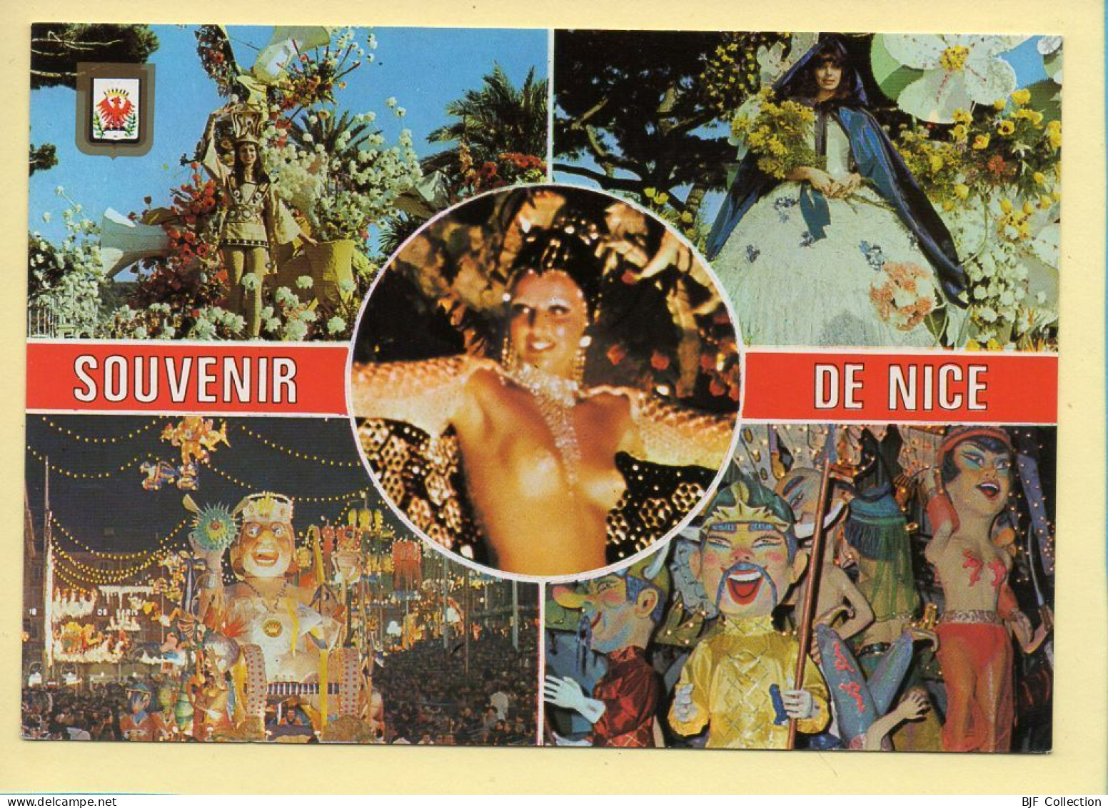 Carnaval : Carnaval De NICE – Multivues / Blason (animée) (voir Scan Recto/verso) - Carnival