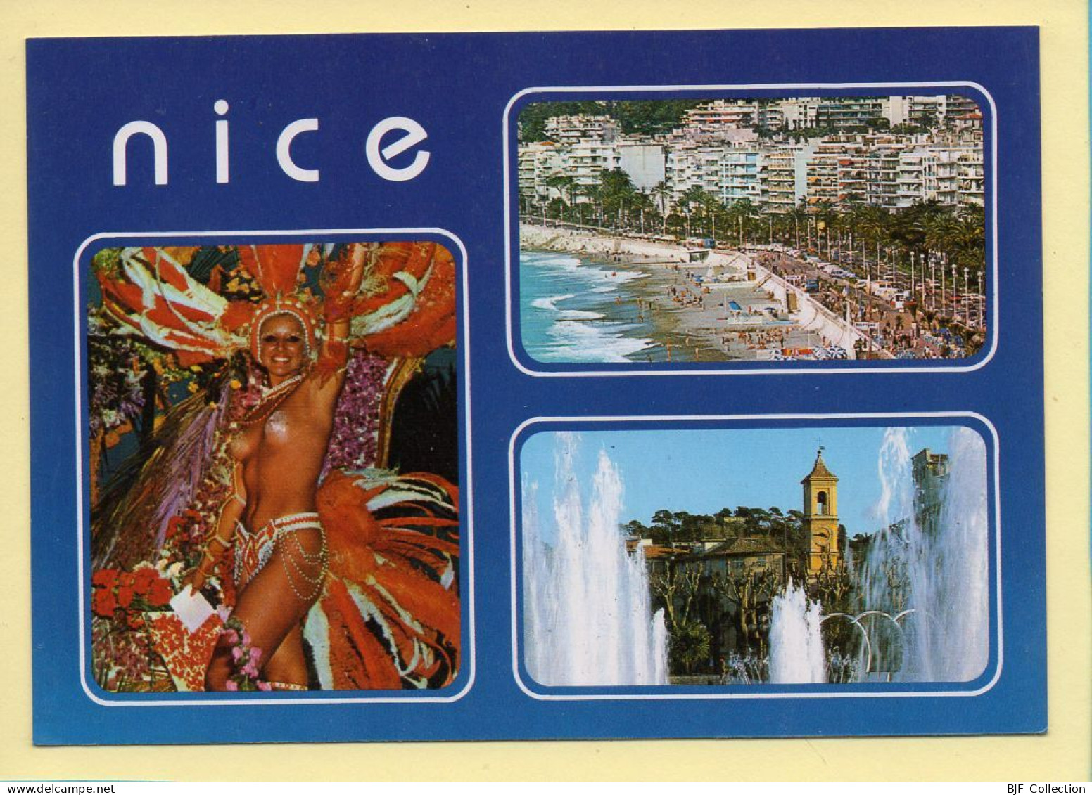 Carnaval : Carnaval De NICE – 3 Vues (animée) (voir Scan Recto/verso) - Carnival