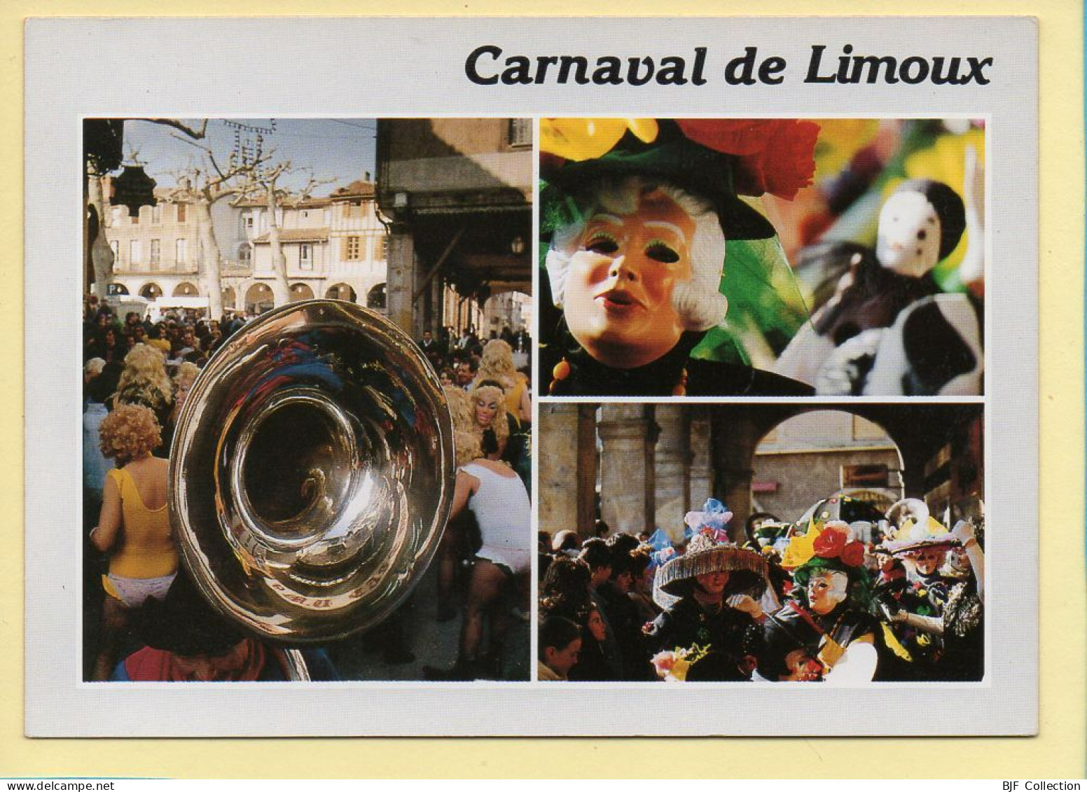 Carnaval : Carnaval De LIMOUX – 3 Vues (animée) (voir Scan Recto/verso) - Carnaval