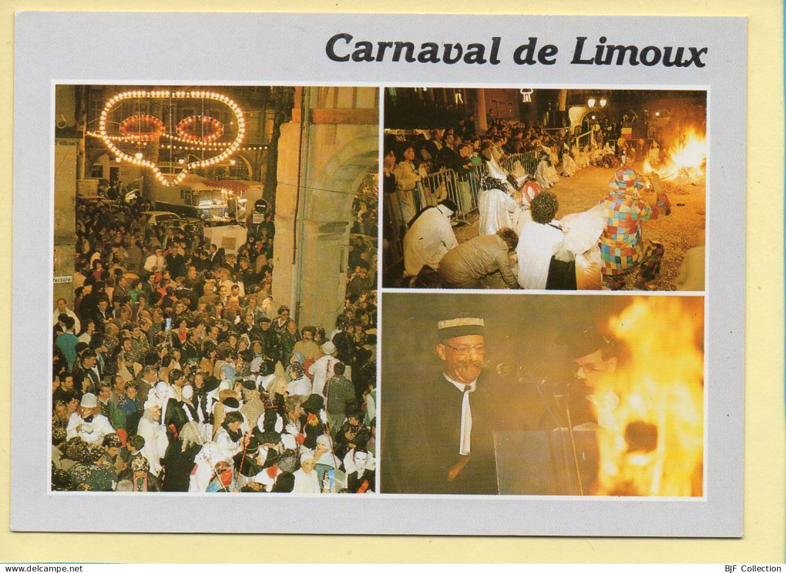 Carnaval : Carnaval De LIMOUX – 3 Vues (animée) (voir Scan Recto/verso) - Karneval - Fasching