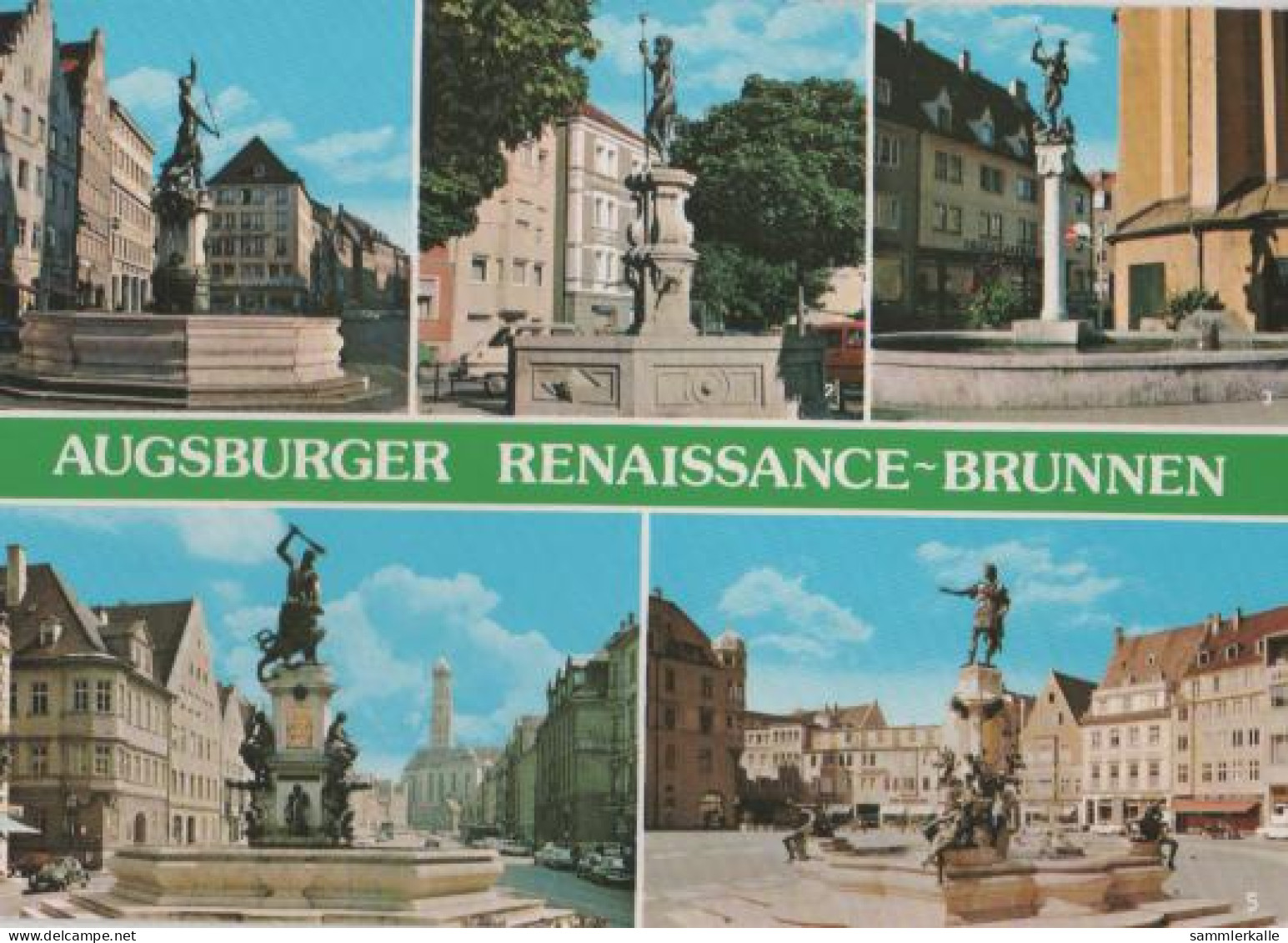 23917 - Augsburg U.a. Merkurbrunnen - Ca. 1985 - Augsburg