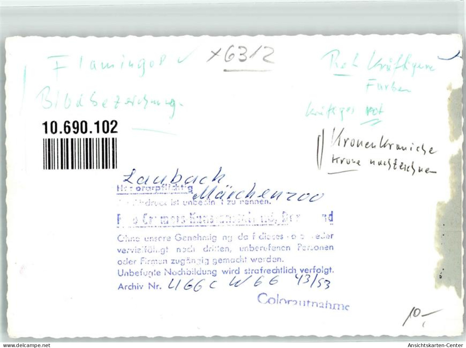 10690102 - Laubach , Kr Hann Muenden - Hannoversch Muenden