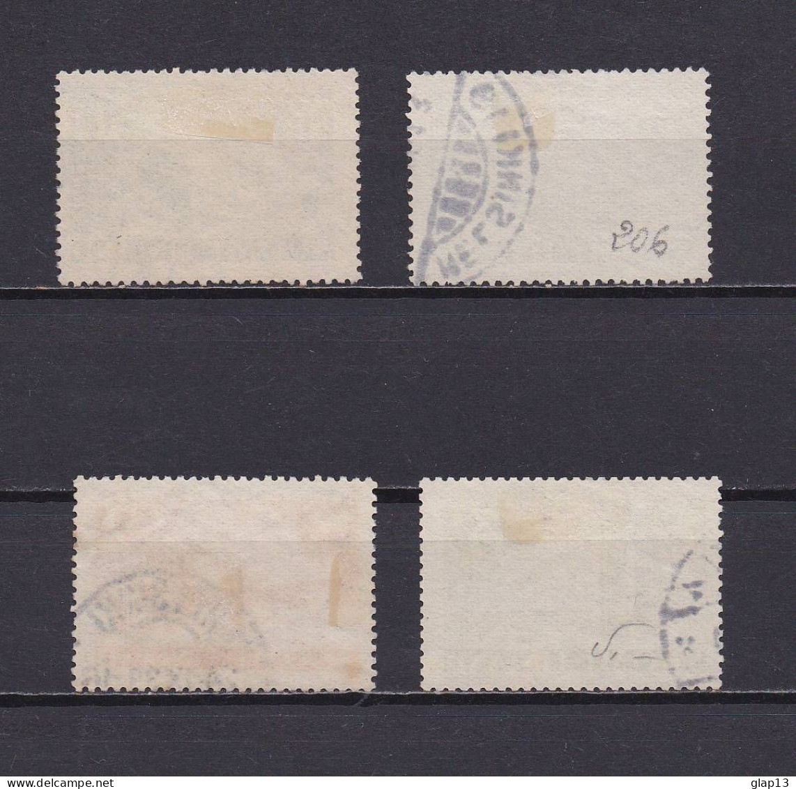 FINLANDE 1938 TIMBRE N°205/08 OBLITERE TRICENTENAIRE DES POSTES - Gebraucht