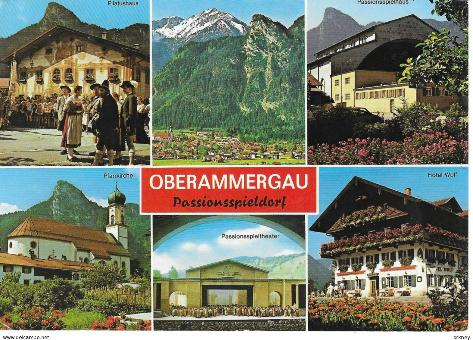 Duitsland 621 Passionspieldorf Oberammergau - Oberammergau
