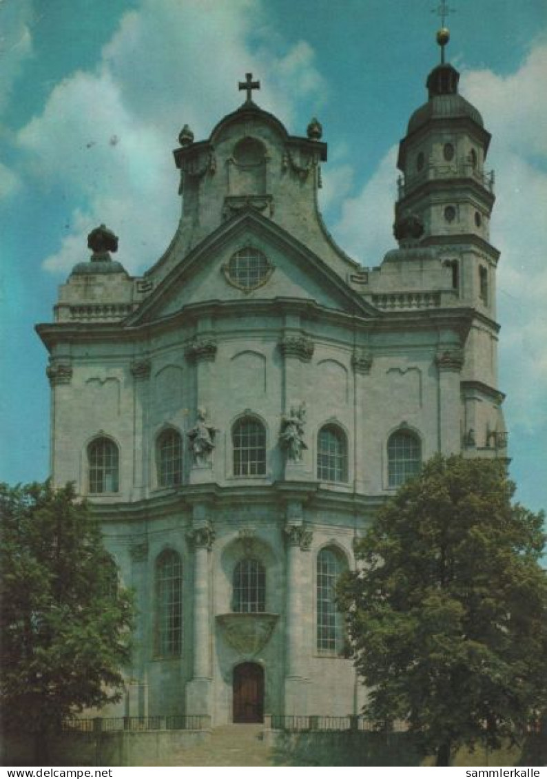 100322 - Neresheim - Abteikirche, Westfassade - 1978 - Aalen