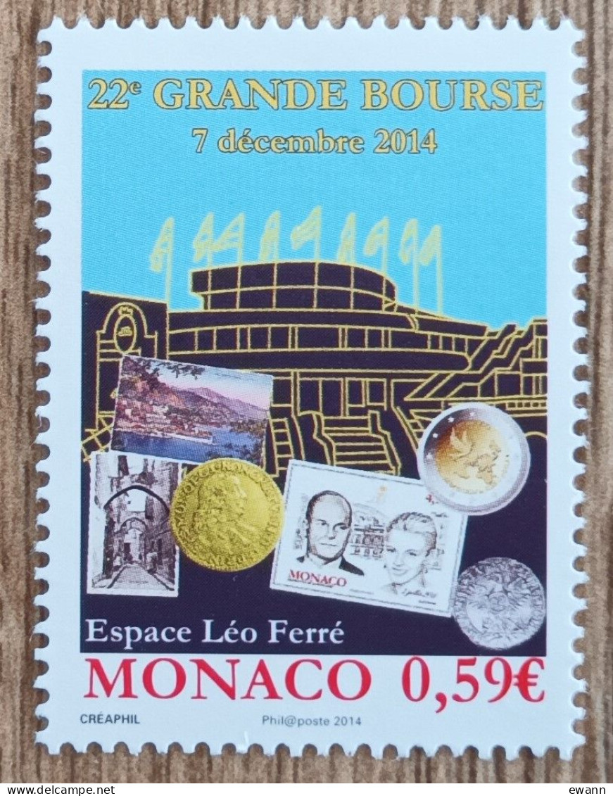 Monaco - YT N°2941 - 22e Grande Bourse - 2014 - Neuf - Unused Stamps