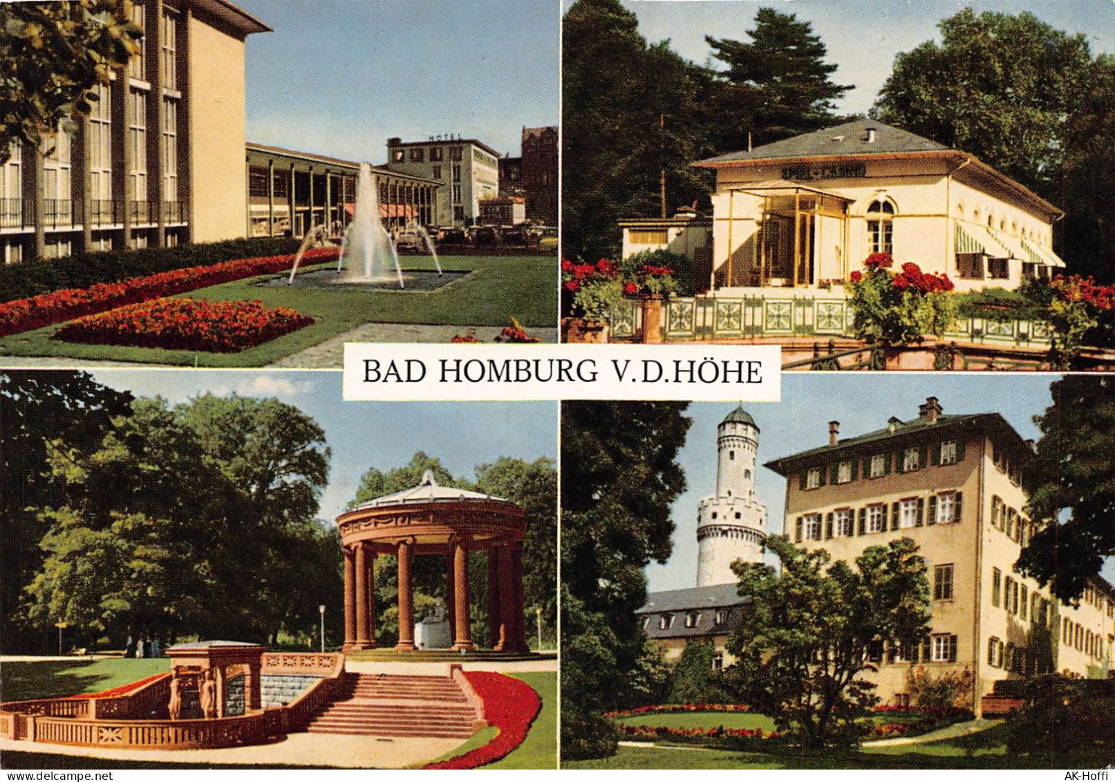 Bad Homburg - Kurhaus, Elisabethenbrunnen, Casino, Schloss - Bad Homburg