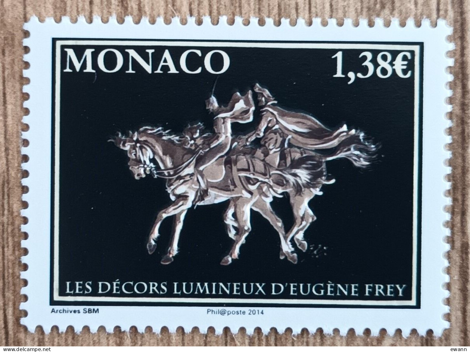 Monaco - YT N°2942 - Eugène Frey, Peintre - 2014 - Neuf - Unused Stamps