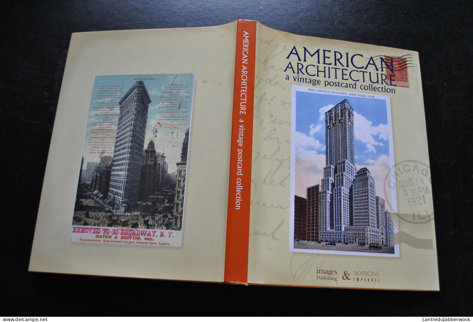 American Architecture A Vintage Postcard Collection Luc Van Malderen Carte Postale USA Etats Unis Building Gratte-ciel - Books & Catalogues