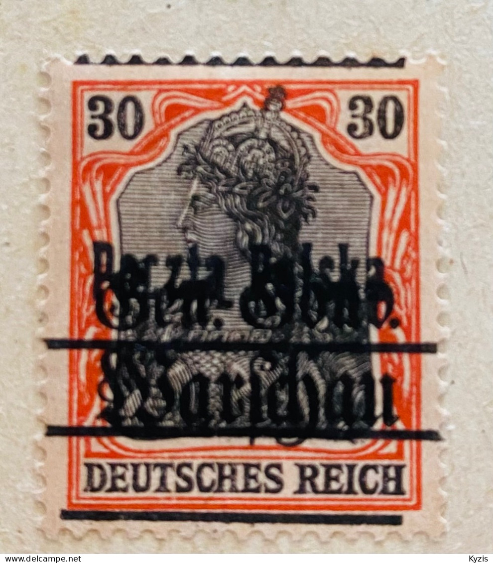 POLOGNE RÉPUBLIQUE - 1919 - N°14 Q ERREUR D’IMPRESSION - Ungebraucht