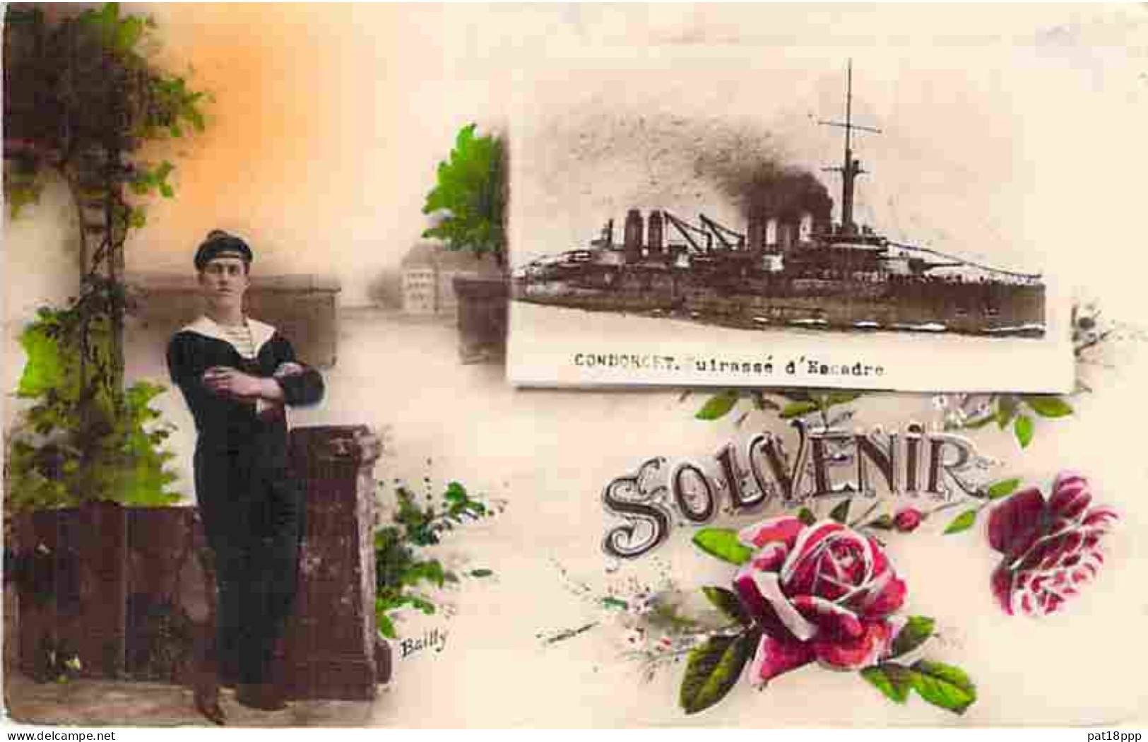 BON Lot De 35 Cartes FANTAISIES ( Bonjour, Amitiés De, Bonne Année : Couples Et Enfants ...) CPA Et CPSM PF 1920-30's - 5 - 99 Postkaarten