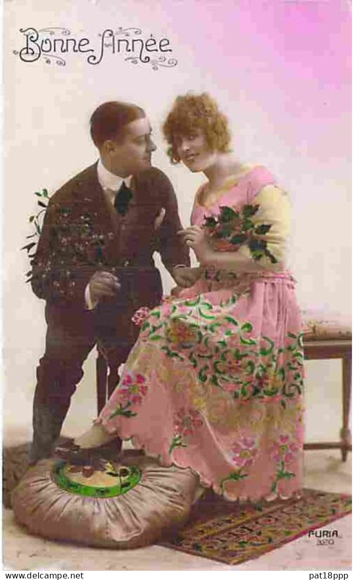 BON Lot de 35 cartes FANTAISIES ( Bonjour, Amitiés de, Bonne année : Couples et Enfants ...) CPA et CPSM PF 1920-30's