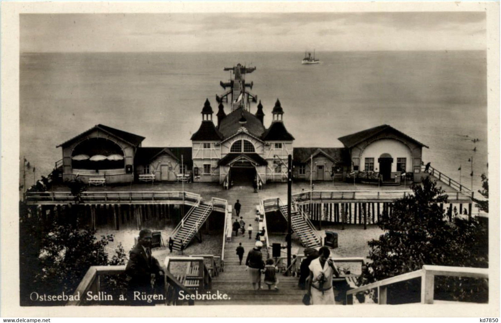 Ostseebad Sellin Auf Rügen - Seebrücke - Sellin