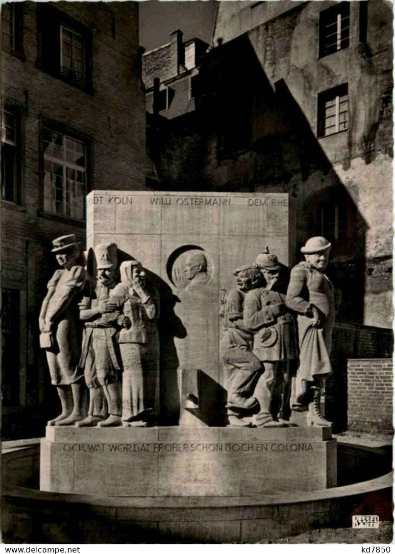 Willi Ostermann Brunnen In Köln - Koeln