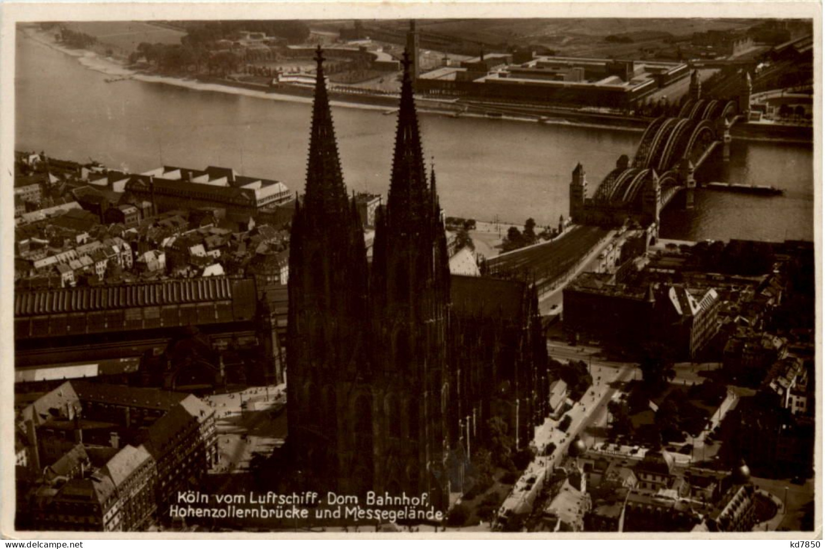 Köln Vom Luftschiff - Koeln