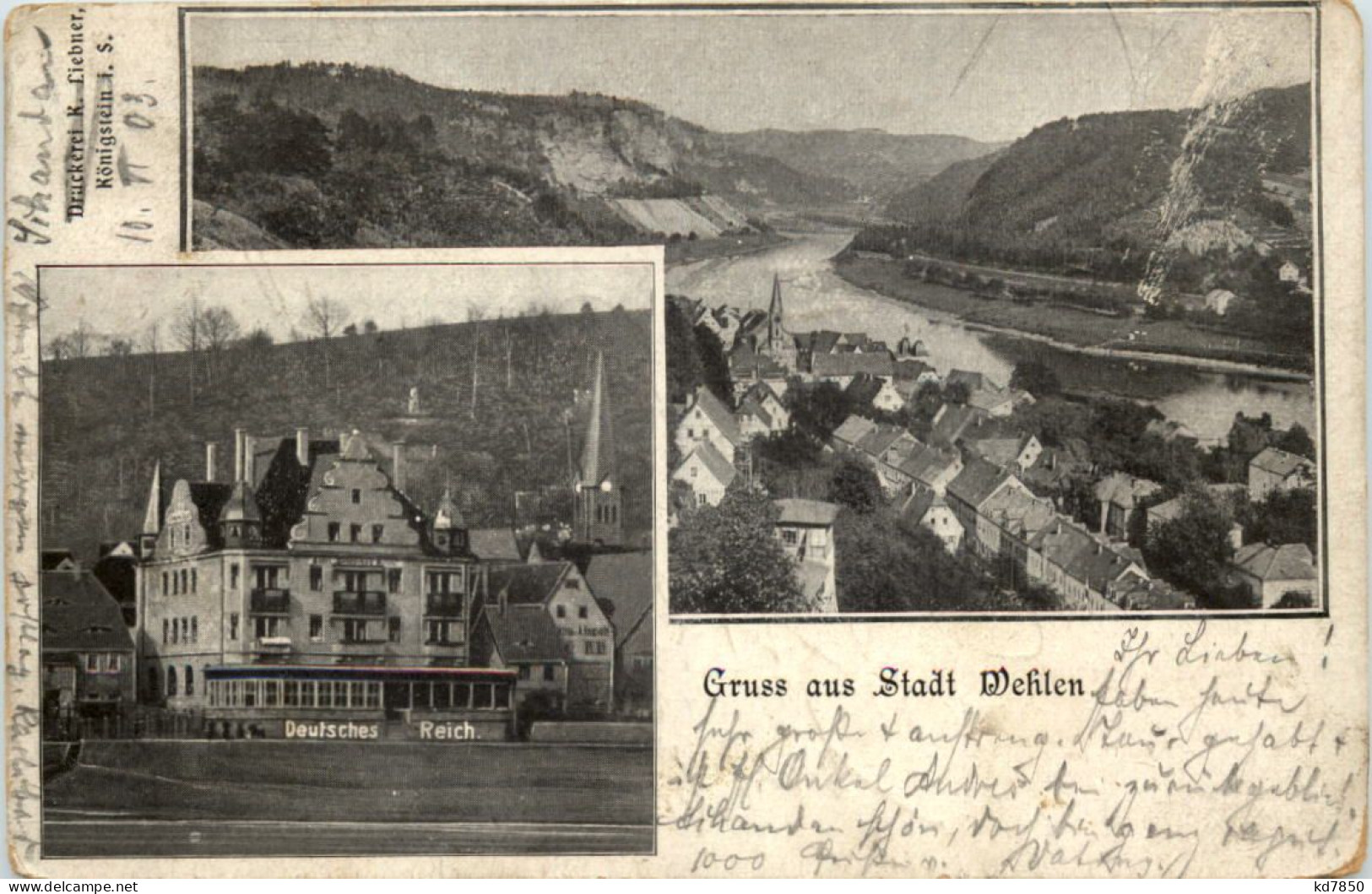 Gruss Aus Stadt Wehlen - Wehlen