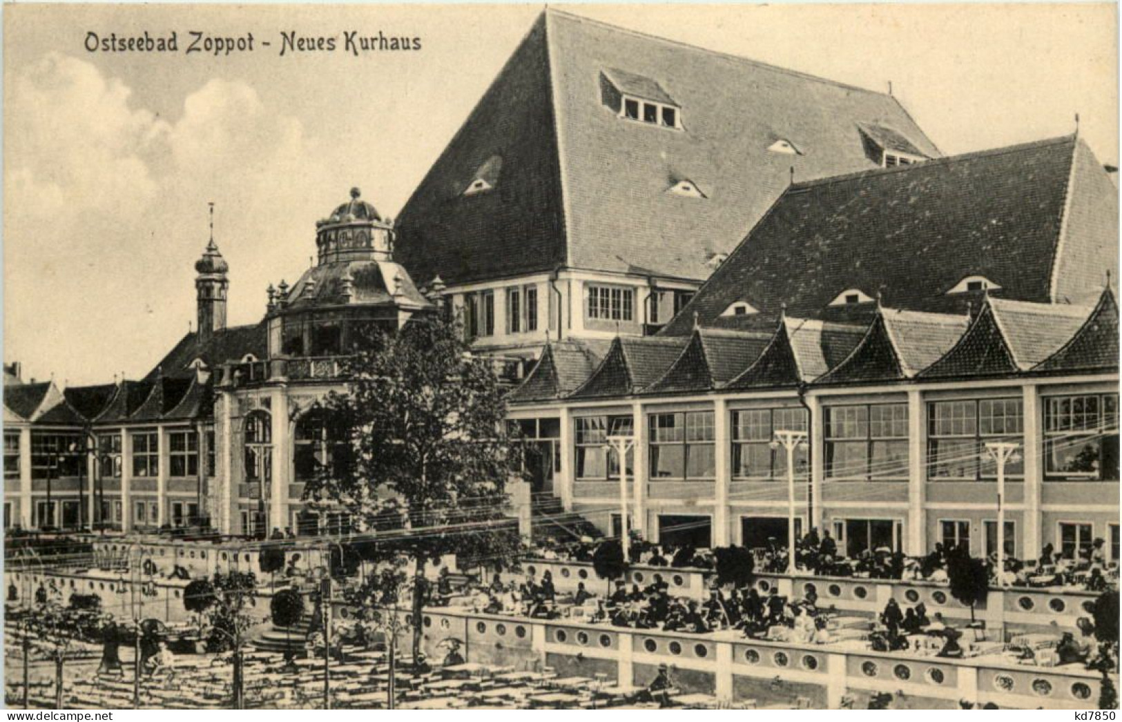 Ostseebad Zoppot - Neues Kurhaus - Danzig