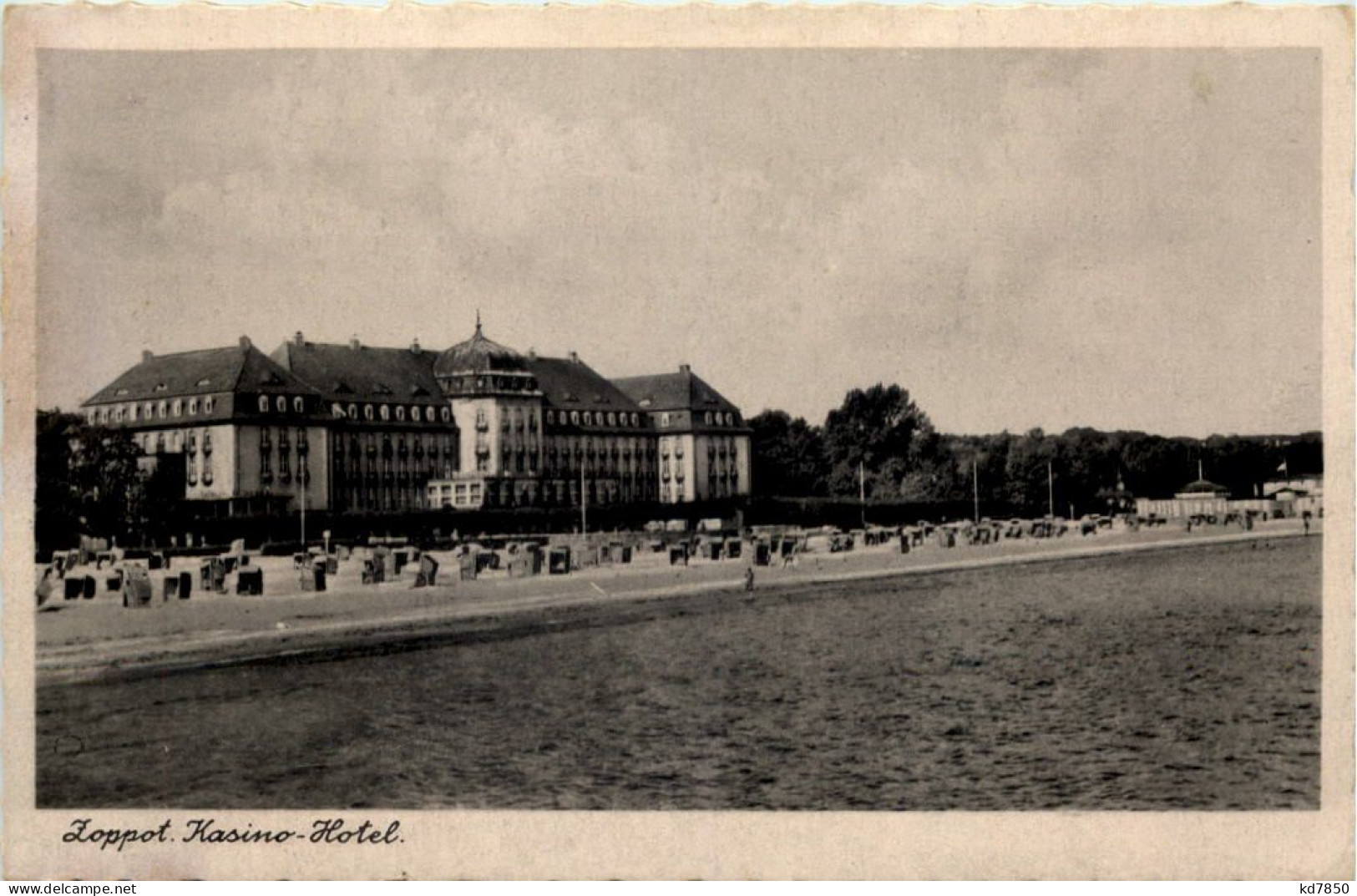 Ostseebad Zoppot - Kasino Hotel - Danzig