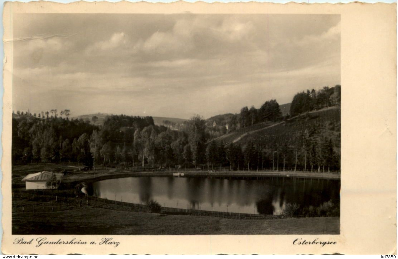 Bad Gandersheim A. Harz, Am Osterbergsee - Bad Gandersheim