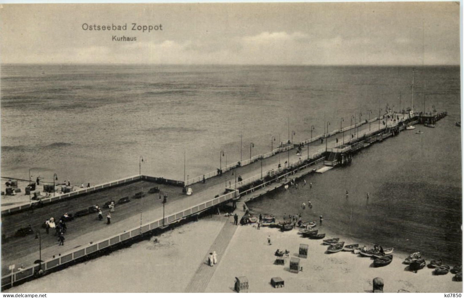 Ostseebad Zoppot - Kurhaus - Danzig