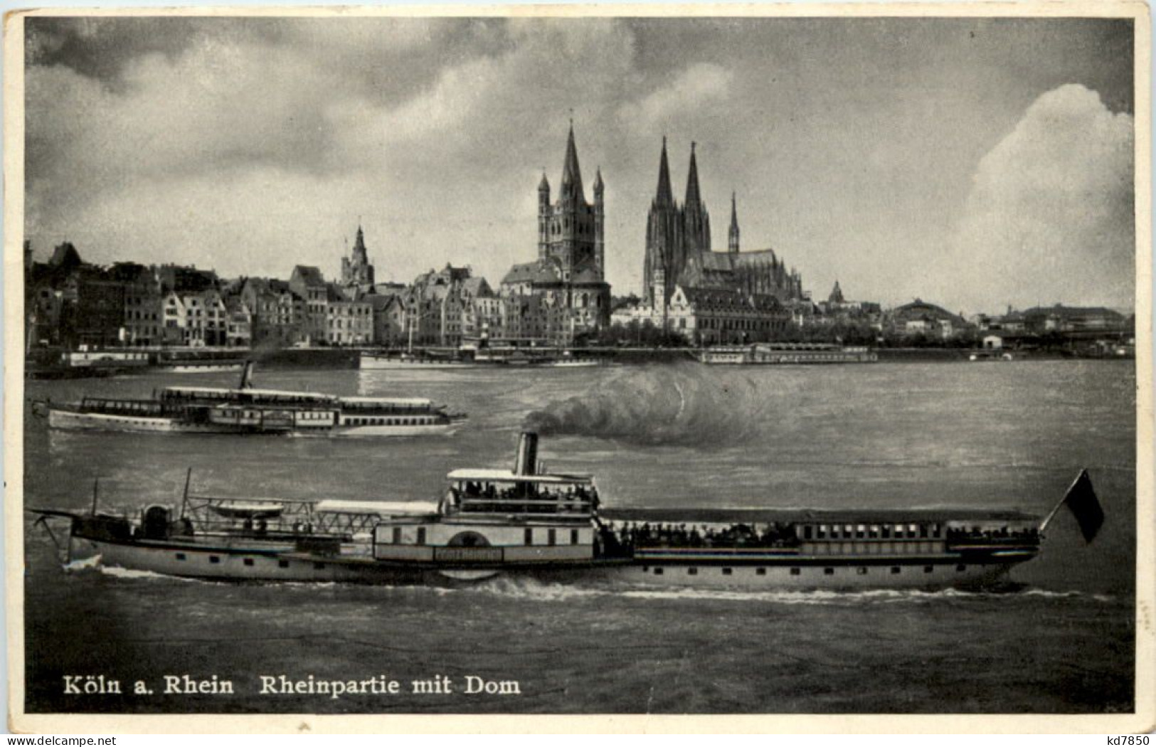 Köln, Rheinpartie Mit Dom - Koeln