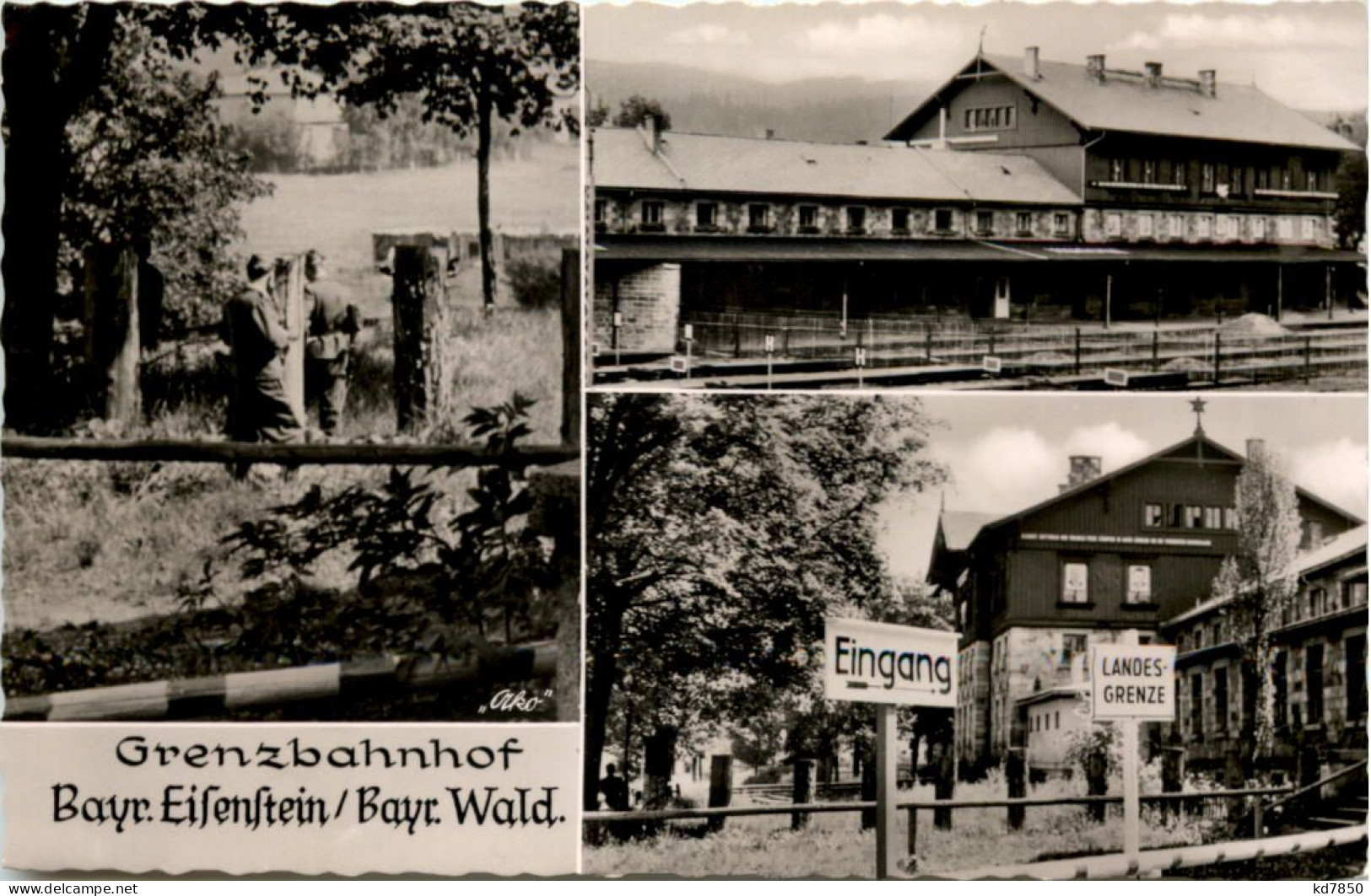 Grenzbahnhof Bayerisch Eisenstin - Regen