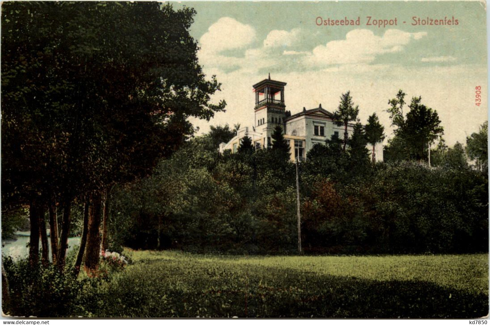 Ostseebad Zoppot - Stolzenfels - Danzig