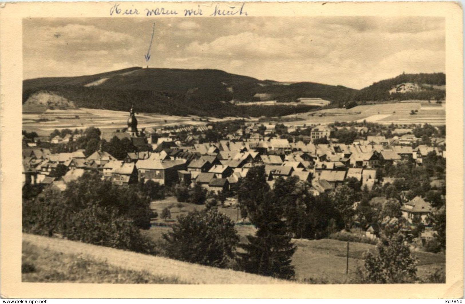 Schalkau/Thür., Gesamtansicht Mit Galgenberg U. Blessberg - Sonneberg