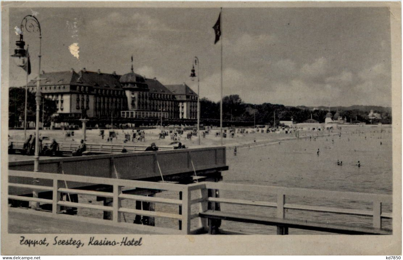 Ostseebad Zoppot - Kasinohotel - Danzig