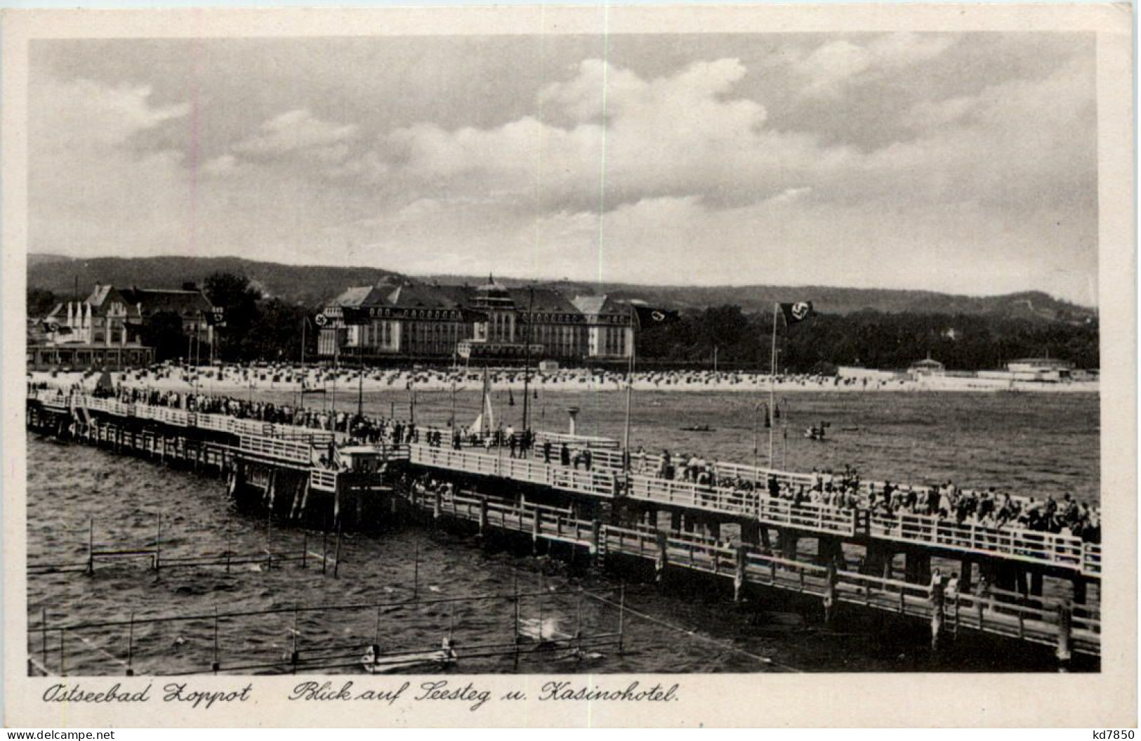 Ostseebad Zoppot - Seesteg - Danzig