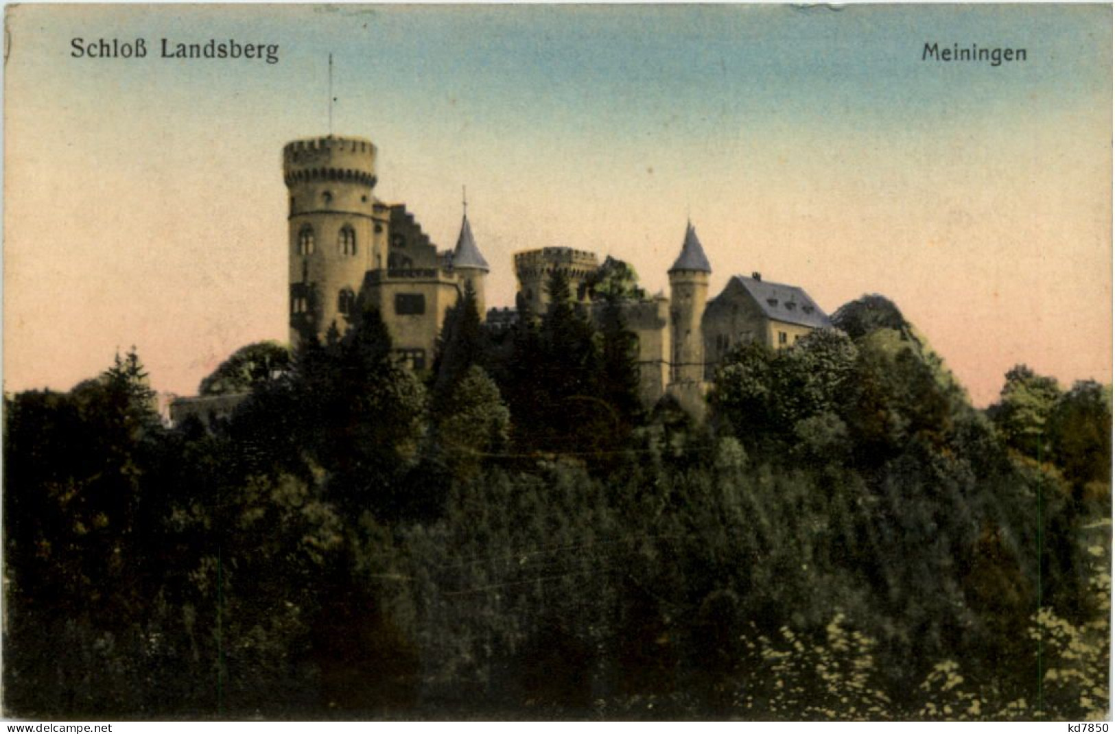 Meinigen, Schloss Landsberg - Meiningen